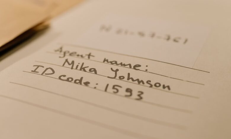 identity lookup records to review